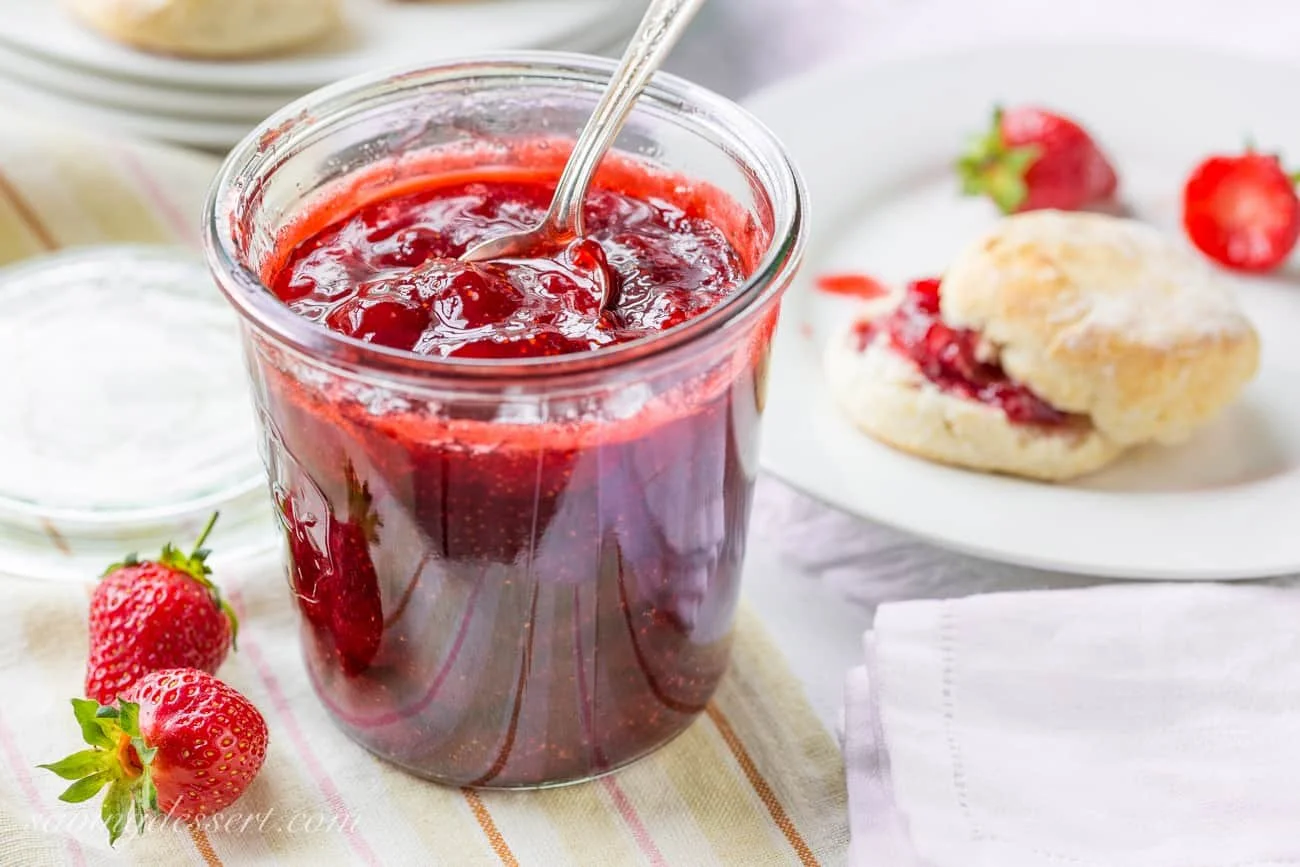 Simple Small Batch Strawberry Jam