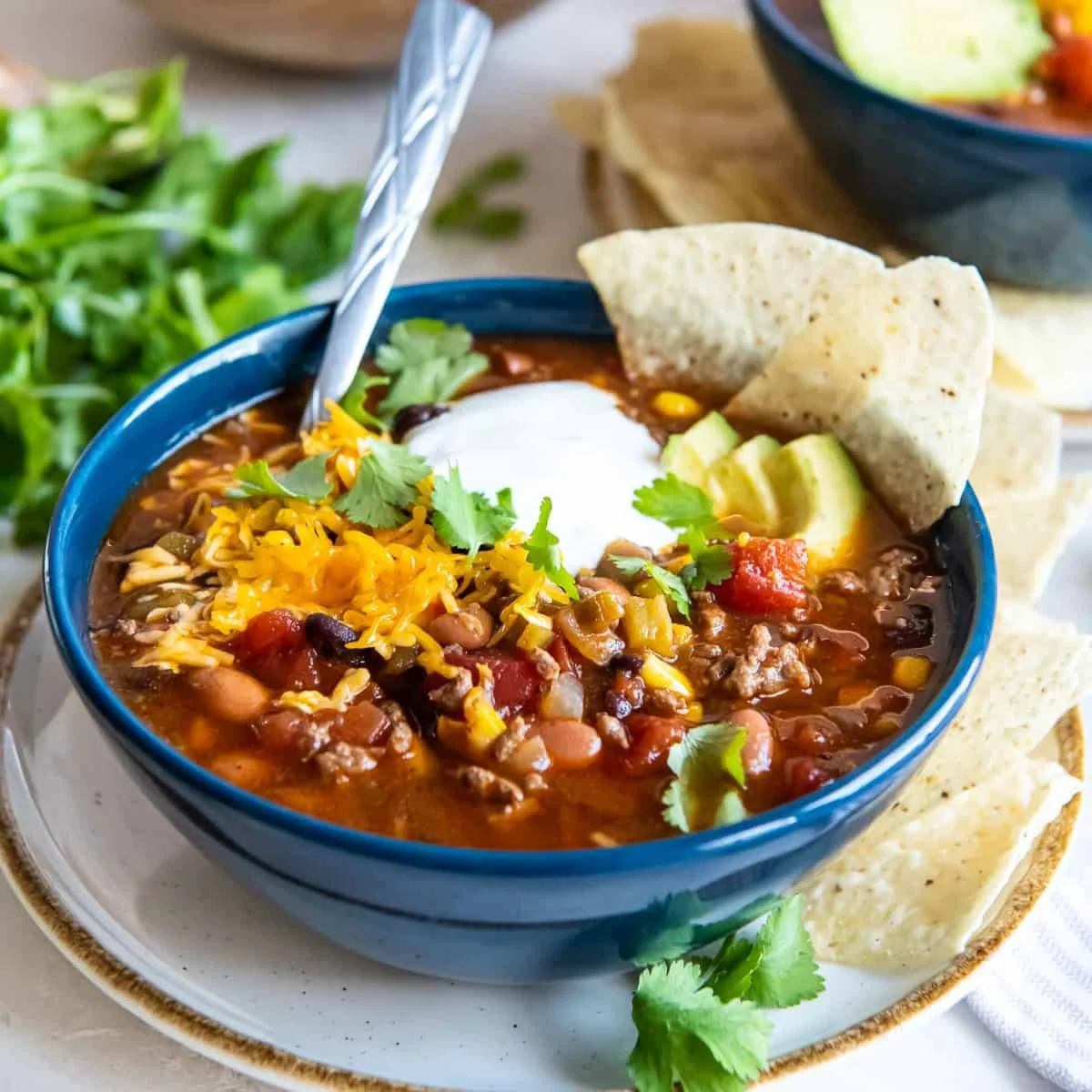 Skillet Taco Soup