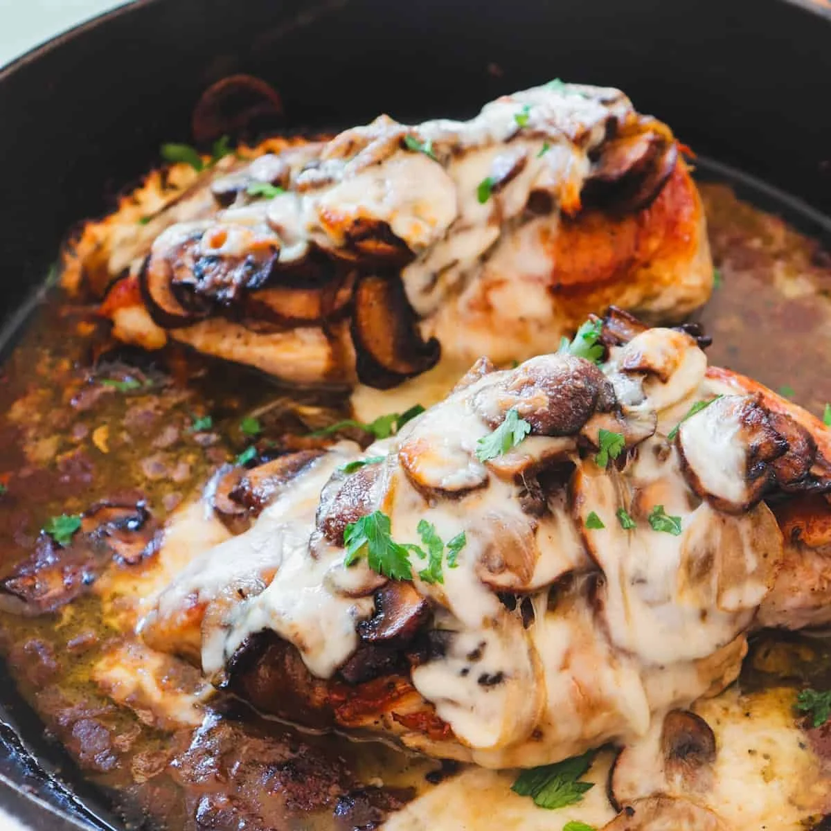 Smothered Chicken at Texas Roadhouse