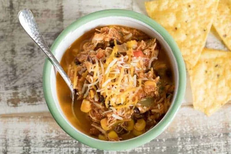 Spicy Pressure Cooker Chicken Soup