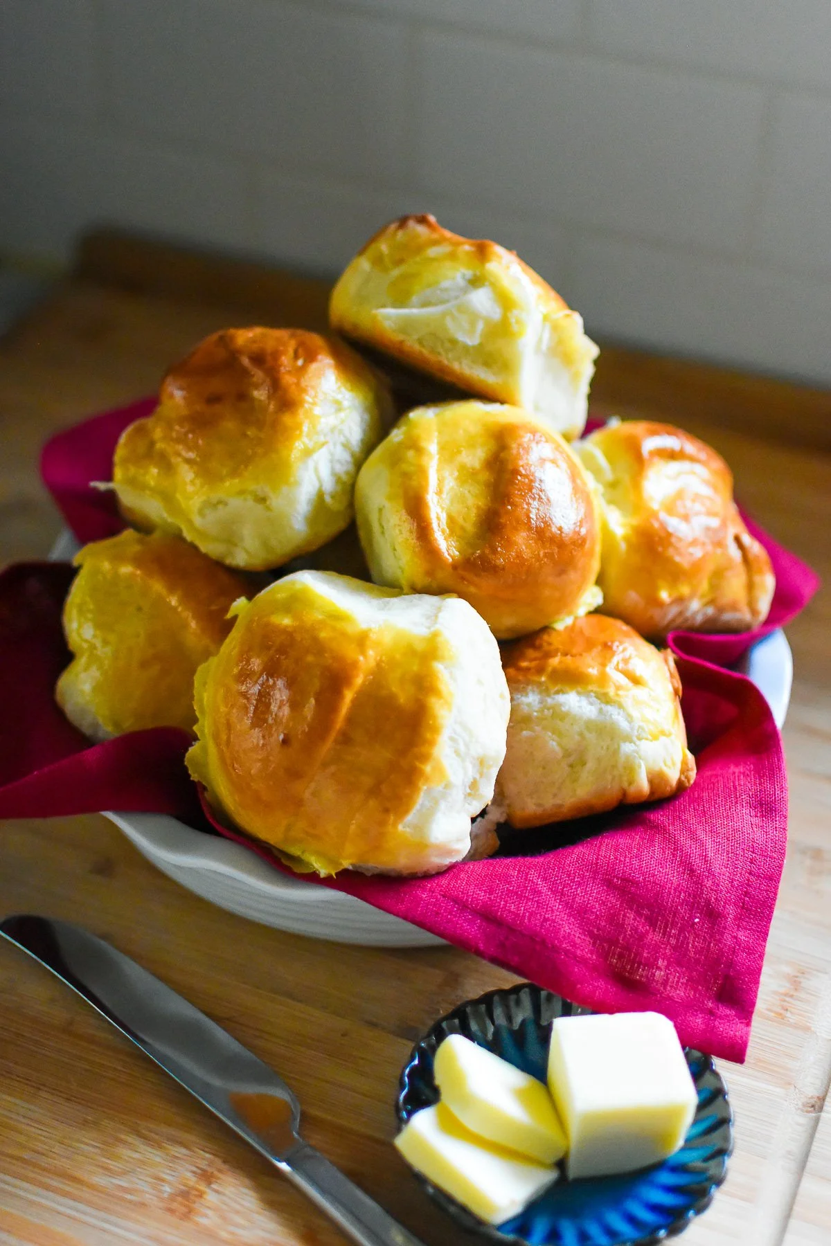 Sweet Dinner Rolls Made From Scratch