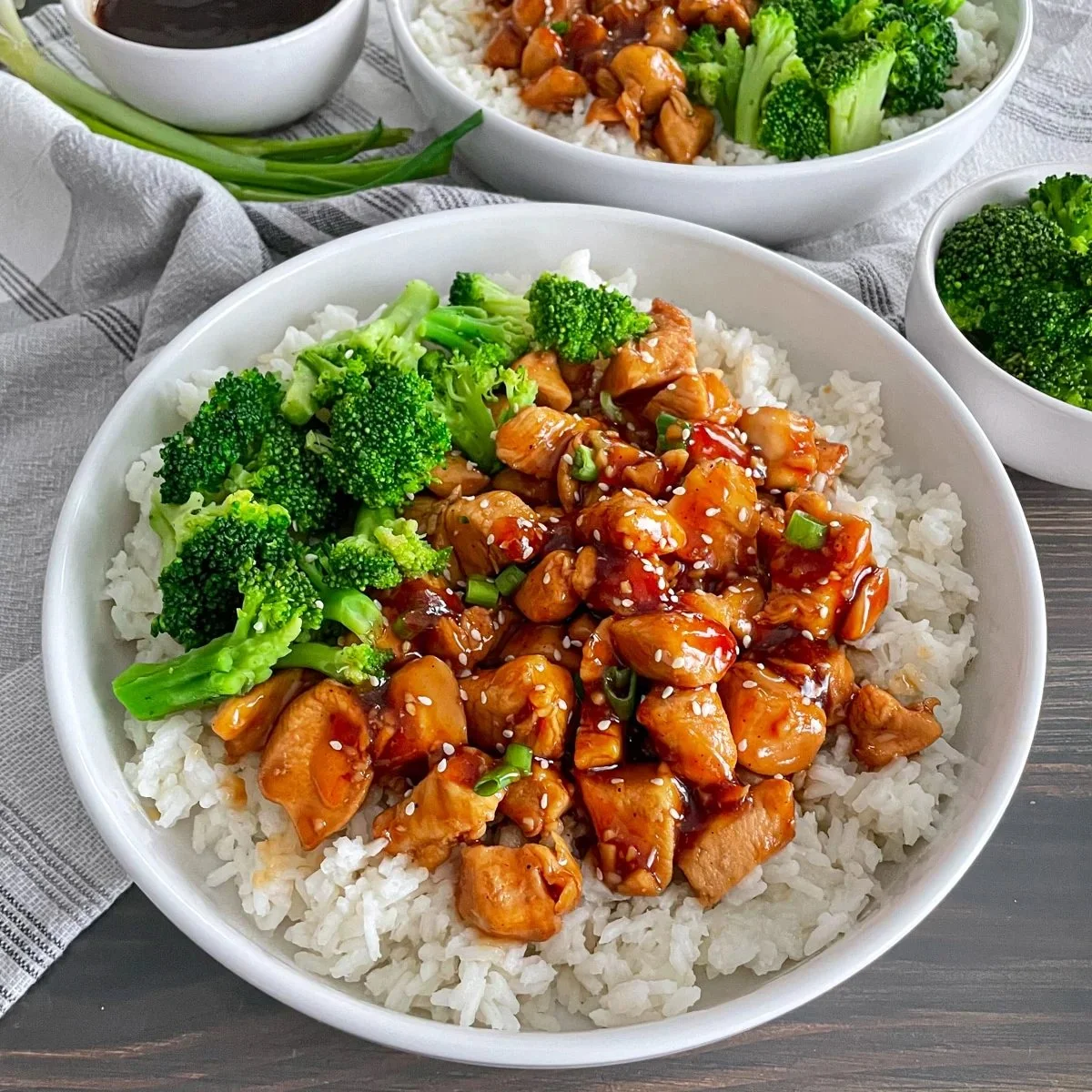 Sweet Teriyaki Chicken Over Rice