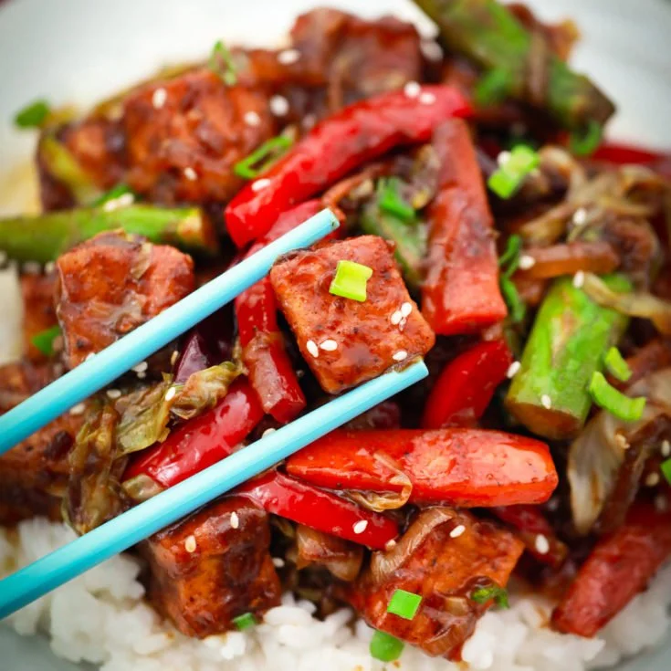 Szechuan Tofu Stir-Fry