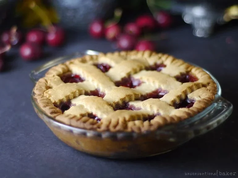 Vegan Gluten-Free Cherry Pie