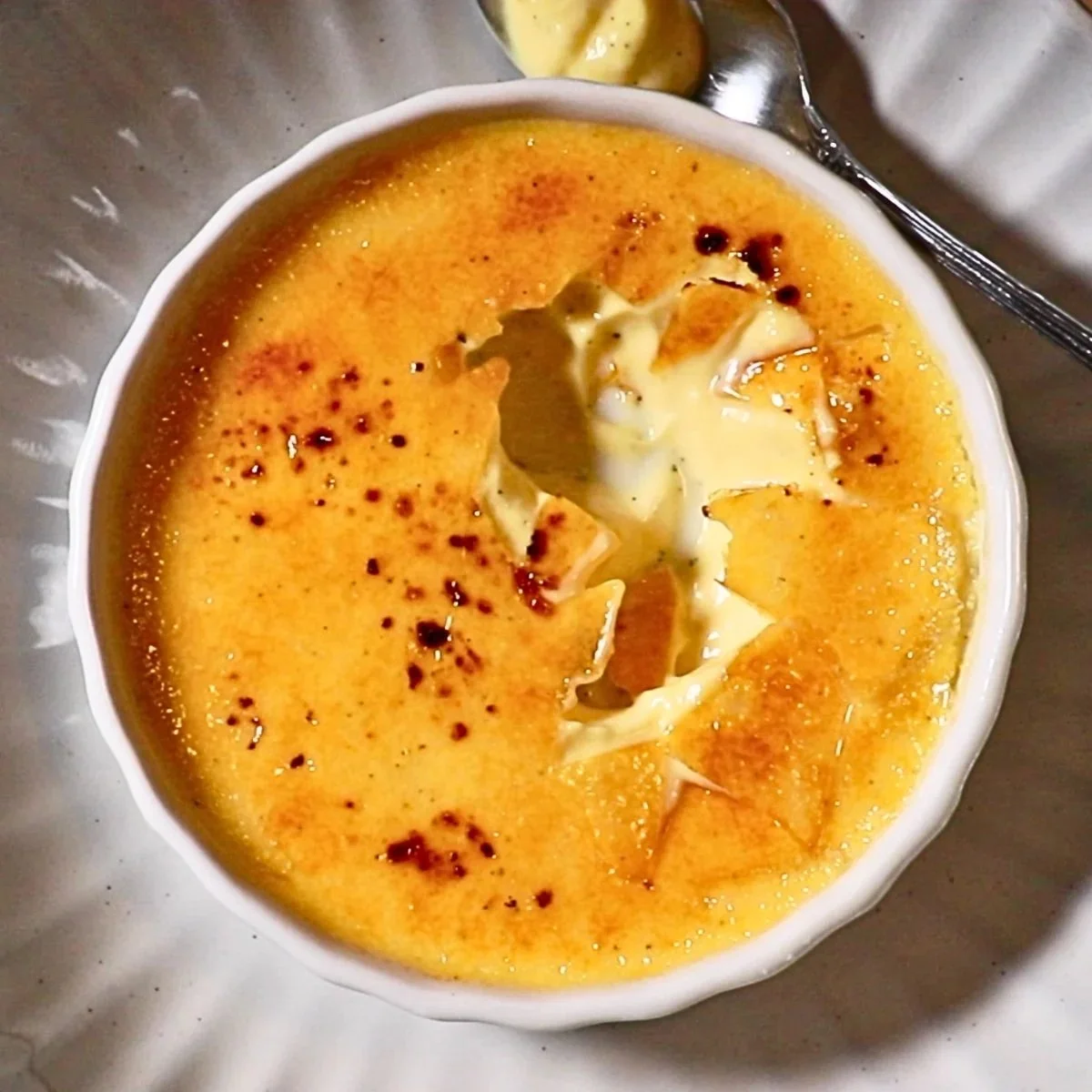 Zesty Lemon Creme Brulee